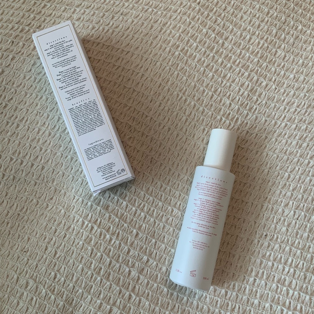 New Agent Nateur Holi Water Pearl and Rose Hyaluronic Essence Face Serum Milky - Picture 2 of 3